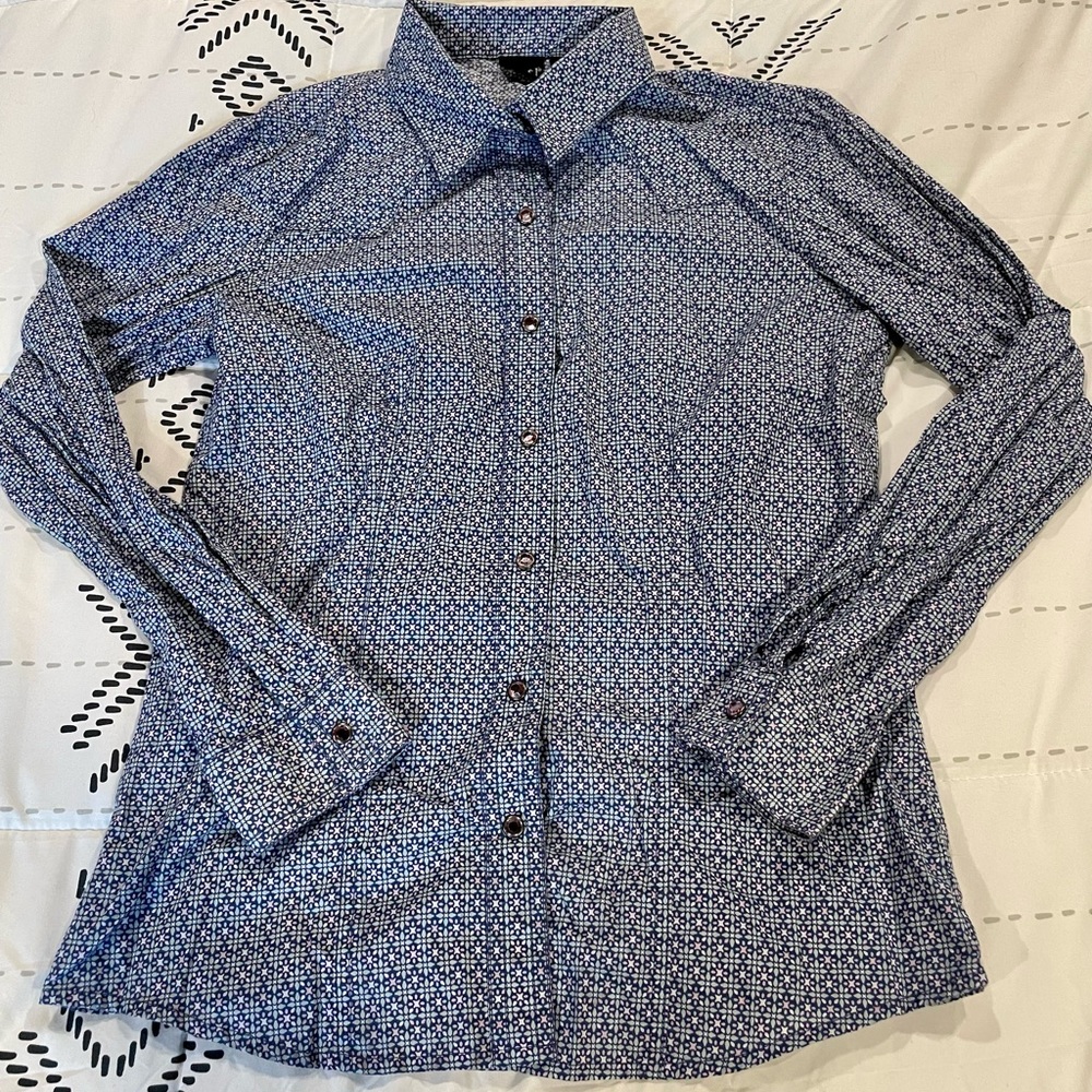 Cruel girls Pearl snap button down size XL/12